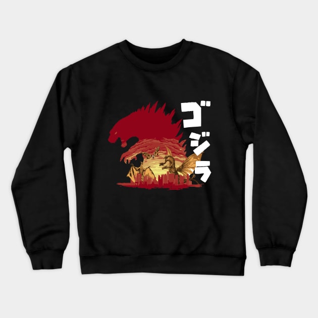 The King is Back Crewneck Sweatshirt by Gigan91